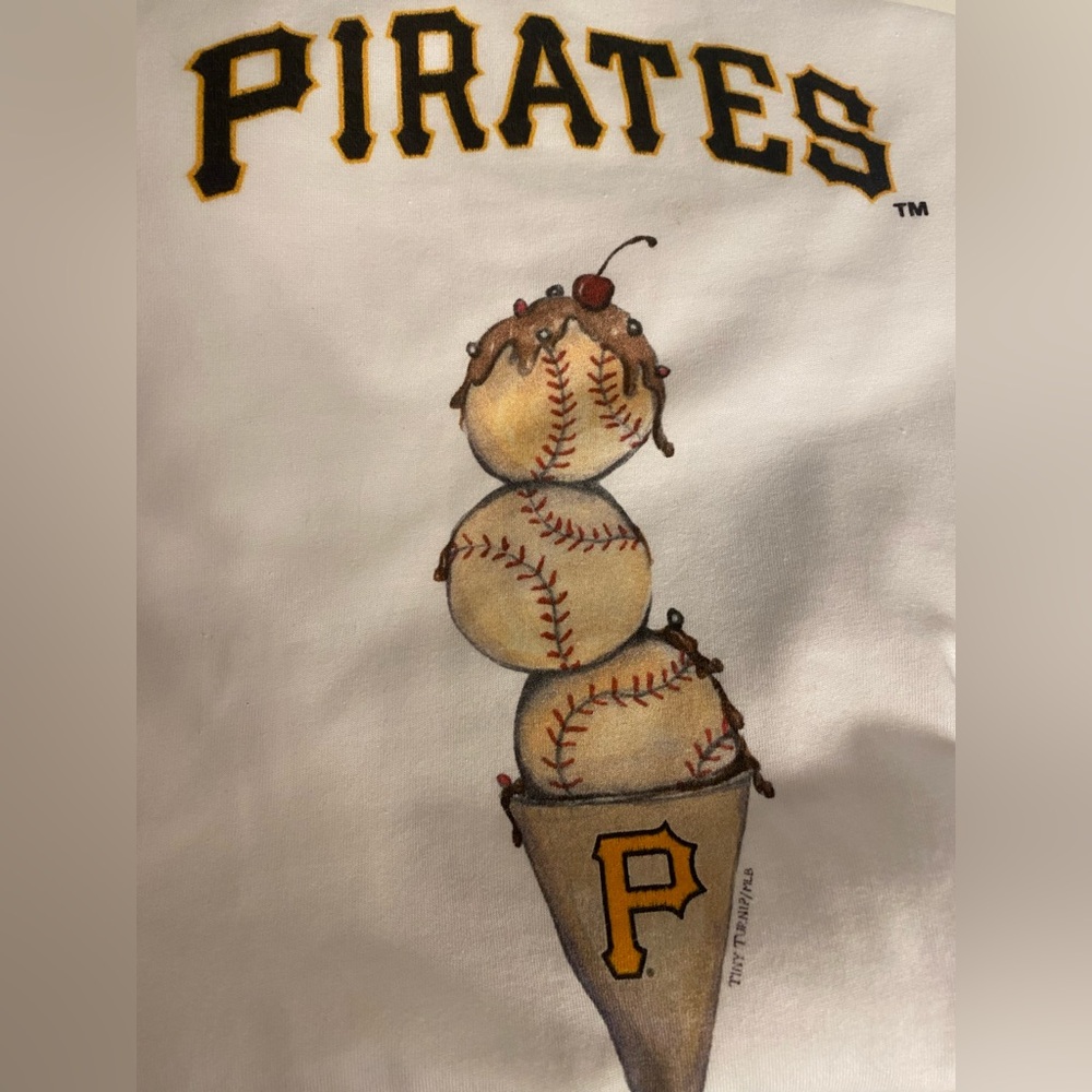 Pirates White Short Sleeve Tee